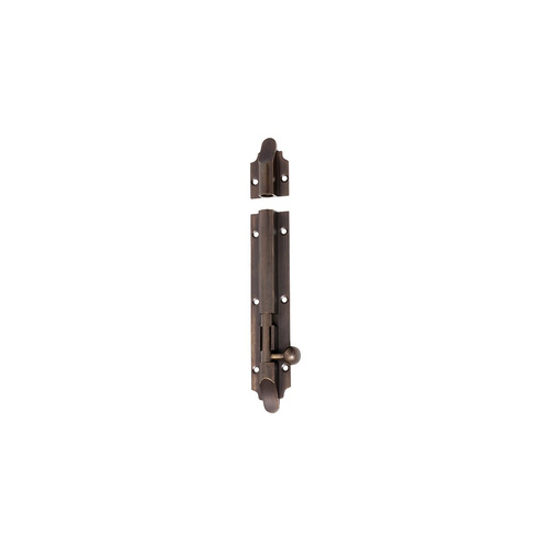 Tradco Victorian Barrel Bolt 150mm x 32mm Antique Brass 2332