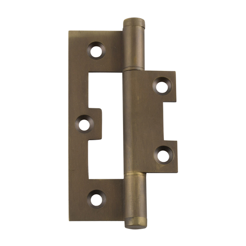Restocking Soon: ETA Early March - Tradco Hirline Hinge 89mm Antique Brass 2398