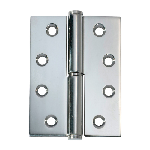 Tradco Lift Off Hinge Right Hand 100mm Polished Chrome 2695