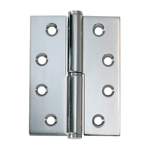 Tradco Lift Off Hinge Right Hand 100mm Polished Chrome 2695