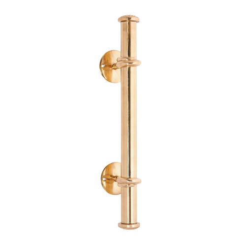 Tradco Bar Pull Handle Polished Brass 420mm 2926