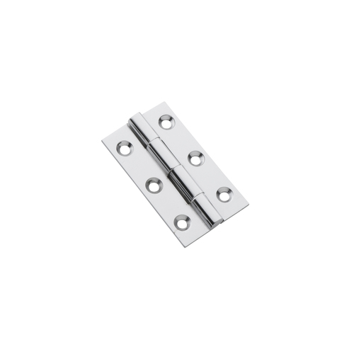 Tradco Cabinet Hinge Fixed Pin Polished Chrome 50x28mm 3112