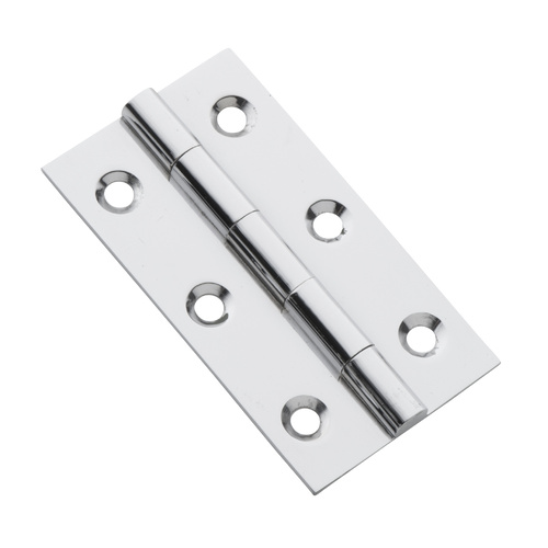 Out of Stock: ETA End February - Tradco 3113CP Hinge Fixed Pin Polished Chrome 63x35mm
