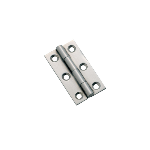 Tradco Cabinet Hinge Fixed Pin Satin Chrome 50x28mm 3122