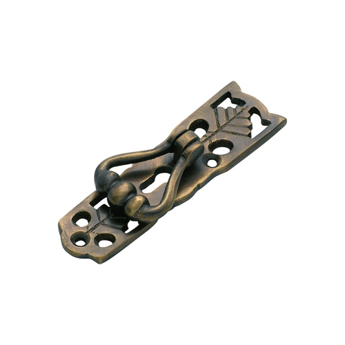 Tradco 3207AB Pedestal Handle Antique Brass 20x78mm