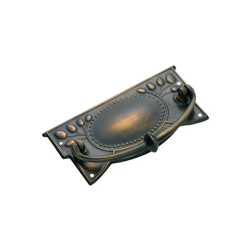 Tradco 3220AB Cabinet Handle SB Antique Brass 120x55mm