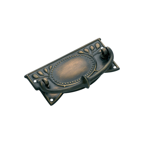 Out of Stock: ETA November - Tradco 3221AB Cabinet Handle SB Antique Brass 100x48mm