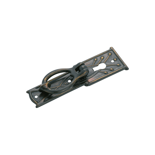 Tradco 3223AB Pedestal Handle SB Antique Brass 30x100mm