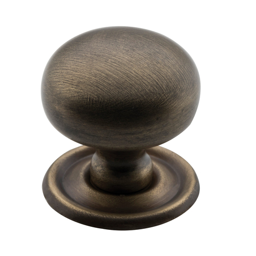 Tradco Classic Cupboard Knob 32mm Antique Brass 3252