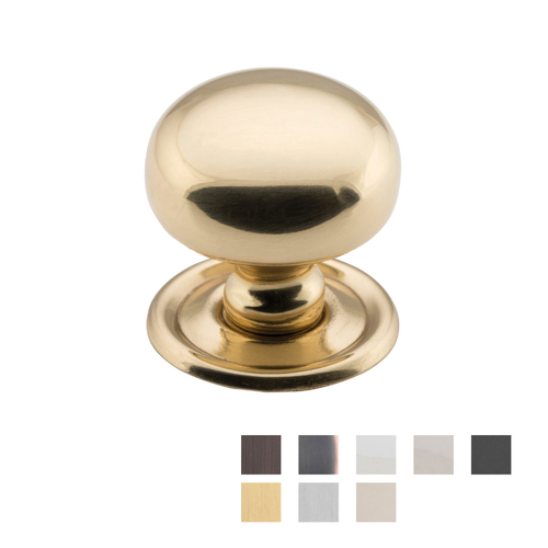 Tradco Classic Cupboard Knob 38mm - Available in Various Finishes
