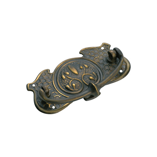 Out of Stock: ETA June - Tradco 3291AB Cabinet Handle SB Antique Brass 95x50mm