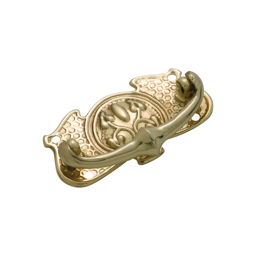 Tradco 3392PB Cabinet Handle SB Polished Brass 66x35mm