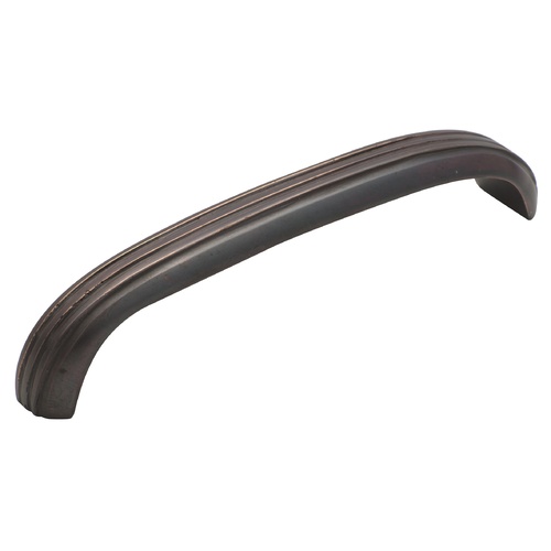 Tradco 3445AC Deco Pull Handle Antique Copper 125x20mm