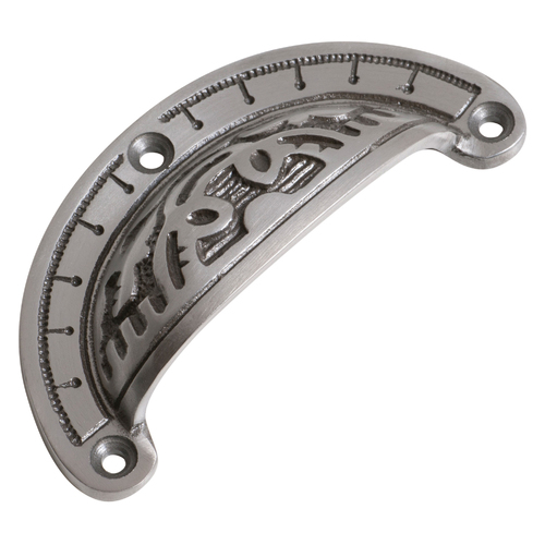 Tradco Ornate Drawer Pull 100x40mm Polished Metal 3583