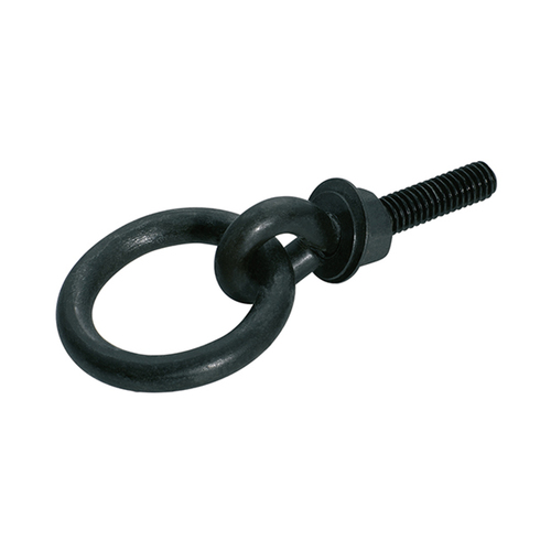 Out of Stock: ETA Mid July - Tradco Iron Ring Pull Bolt Antique Finish 45mm 3645