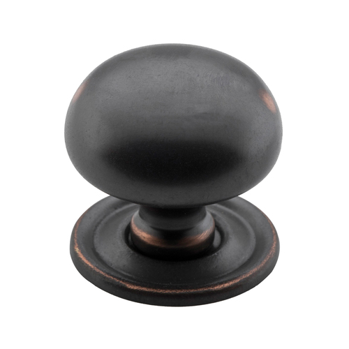 Tradco Classic Cupboard Knob 32mm Antique Copper 3656