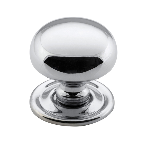 Out of Stock: ETA End July - Tradco 3660CP Cupboard Knob SB Polished Chrome 32mm
