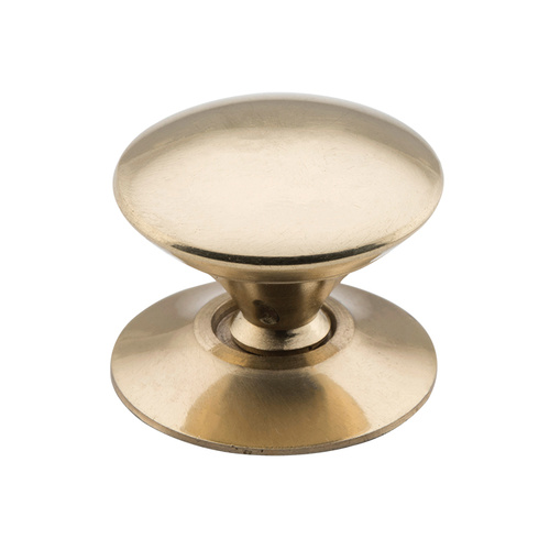 Tradco 3666PB Victorian Cupboard Knob Polished Brass 25mm