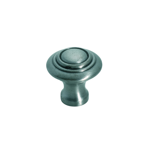 Tradco Domed Cupboard Cabinet Knob 25mm Iron Polished Metal 3682