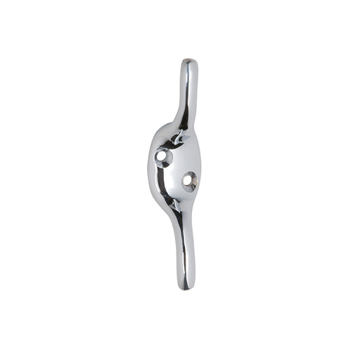 Out of Stock: ETA End February - Tradco 3973CP Cleat Hook Polished Chrome H75-P20mm
