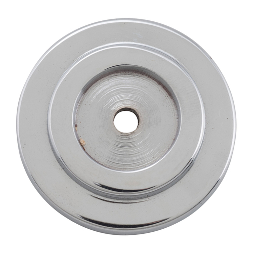 Tradco Domed Cupboard Knob Backplate 38mm Chrome Plated 4127