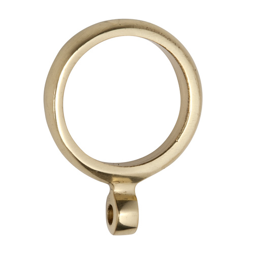 Tradco 4630PB Curtain Ring 25mm Internal Polished Brass 