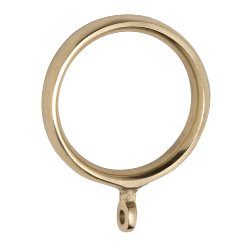 Out of Stock: ETA Mid March - Tradco 4632PB Curtain Ring 38mm Internal Polished Brass 