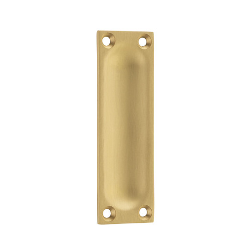 Tradco Classic Flush Pull Small Satin Brass 4843