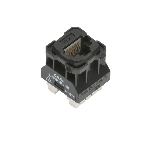 Tradco 5020BL Data Socket Black 