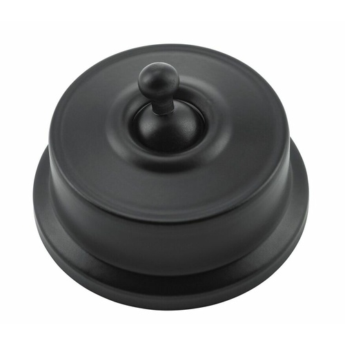 Tradco 5320 Federation Light Switch Matte Black