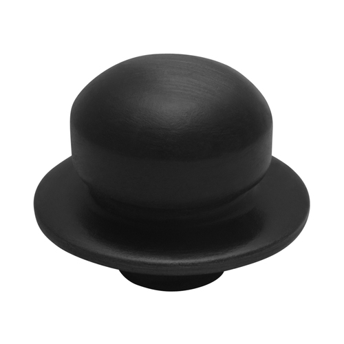 Tradco Dimmer Knob for Flat Plate Switch Matt Black 5401