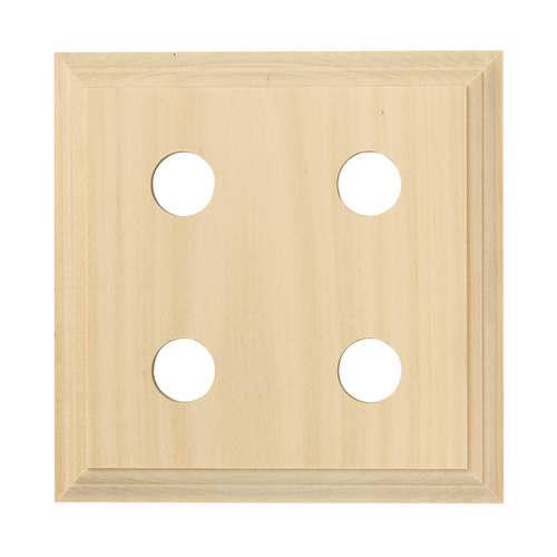 Tradco 5425 Quad Block Classic Pine 155x155mm