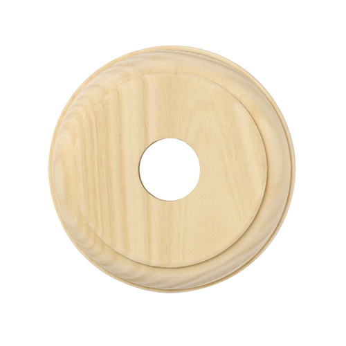 Tradco 5440 Single Round Block Pine 90mm