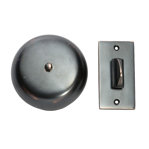 Out of Stock: ETA Early February - Tradco 5516AC Turn Bell Antique Copper 