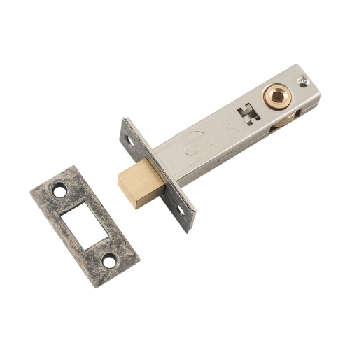 Tradco Privacy Bolt 70mm Rumbled Nickel 6232