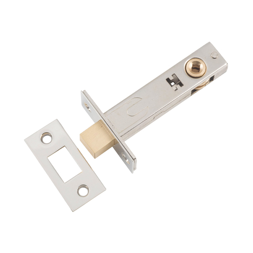 Tradco Privacy Bolt 70mm Polished Nickel 6235