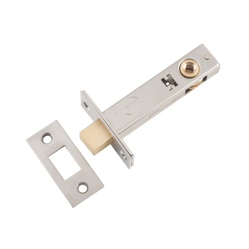 Tradco Privacy Bolt 70mm Satin Nickel 6238