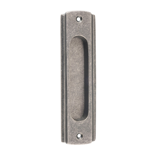 Tradco Traditional Flush Pull 150mm Rumbled Nickel 6430