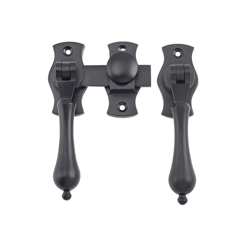 Tradco 6466 Door Teardrop Fastener Matte Black