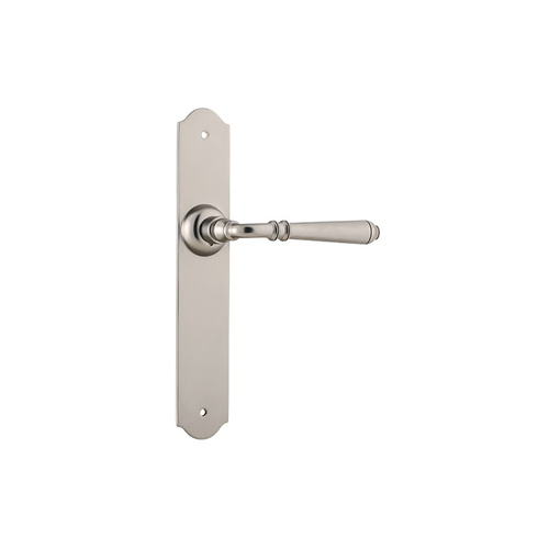Tradco Reims Lever on Long Backplate Latch Satin Nickel 6560