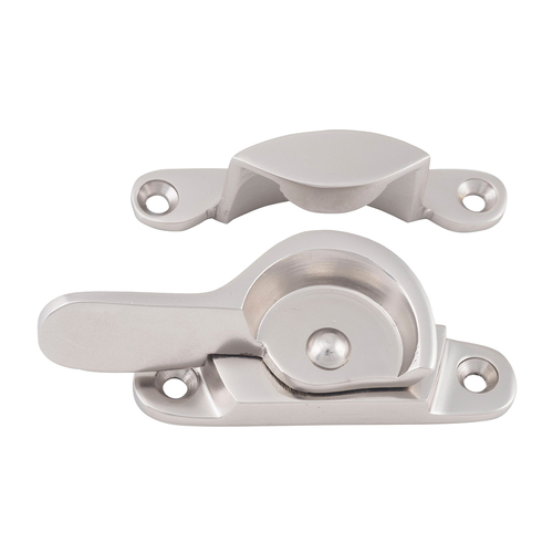 Tradco Narrow Sash Fastener 69mm Satin Nickel 6588