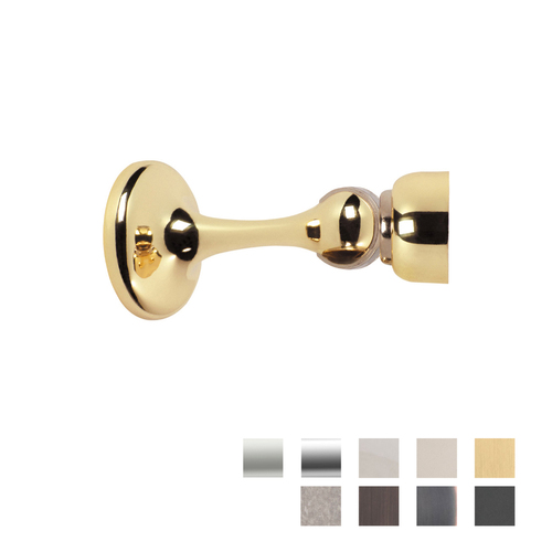 Tradco Magnetic Door Stop 75mm - Available In Various Finishes