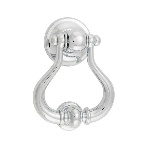 Iver Sarlat Door Knocker Concealed Fix 137mm Chrome Plate 9394