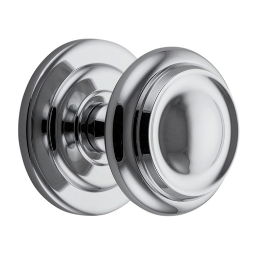 Iver Sarlat Centre Door Knob Handle 107mm Chrome Plated 9404