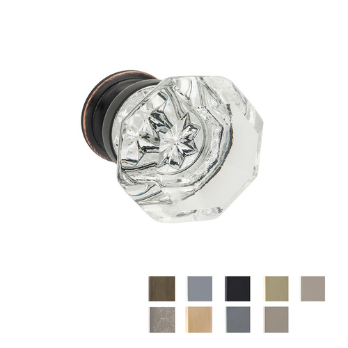 Tradco Sophia Glass Cupboard Knob - Available In Various Finishes