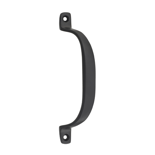 Out of Stock: ETA Mid August - Tradco 9655 Offset Pull Handle Matte Black 130mm