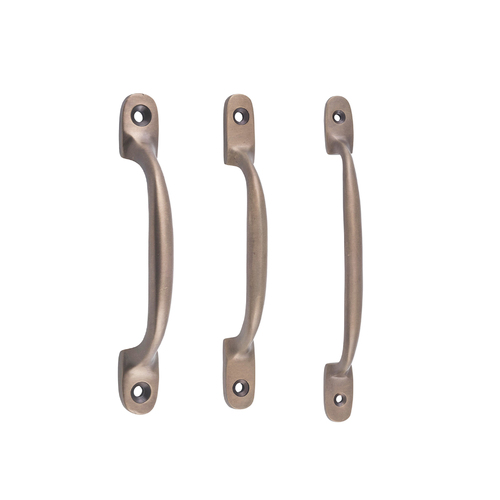 Tradco Standard Cabinet Pull Handle Antique Brass - Available in Various Sizes