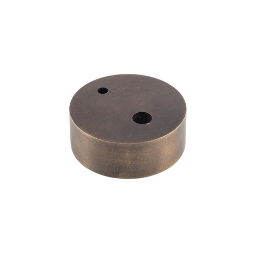Restocking Soon: ETA End May - Tradco Oval Door Stop Spacer 15mm Antique Brass 9844