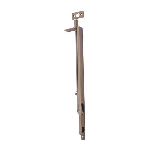 Tradco Flush Bolt 300mm Antique Brass 9854 | Keeler Hardware