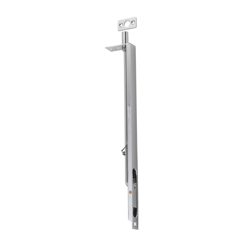Tradco Flush Bolt 300mm Polished Nickel 9861